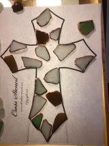 Sea-Glass-Cross